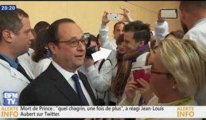 Le conseill comm de François Hollande mal à l'aise quand on parle d'Emmanuel Macron