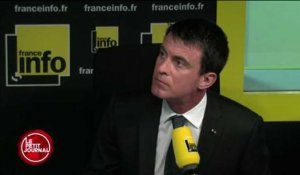 La réaction de Manuel Valls devant les images de la gifle de Joey Starr