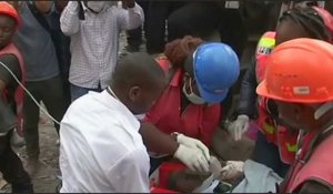 Kenya : quatre survivants retrouvés six jours après l'effondrement meurtrier d'un immeuble
