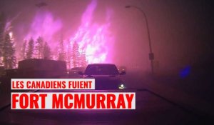 Fort McMurray : des milliers d'habitants fuient les incendies