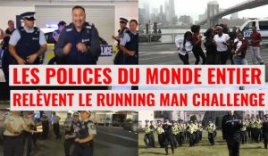 Les polices du monde entier relèvent le "Running man challenge"