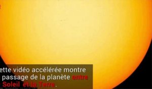 Le transit de Mercure filmé par un télescope de la NASA