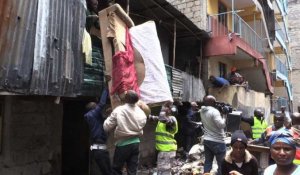 Nairobi: les bâtiments illégaux et dangereux démolis