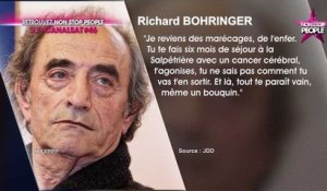 Richard Bohringer lutte contre son cancer : "La vie c'est plus important que tout" (vidéo)