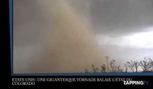 Etats-Unis : Une tornade gigantesque balaie l'Etat du Colorado (vidéo)