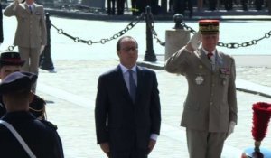 La dernière commémoration du 8 mai du quinquennat de Hollande