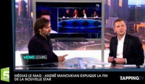 Nouvelle Star 2016 : André Manoukian confirme la fin de l'émission (Vidéo)