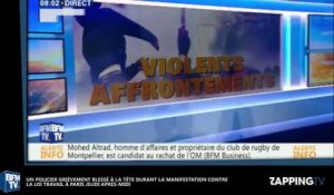 Loi travail : Un policier grièvement blessé pendant la manifestation à Paris (vidéo)