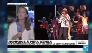Décès de Papa Wemba : la Côte d'Ivoire rend un dernier hommage à l'idole