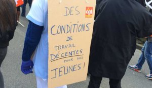 Manifestation contre la loi Travail à Alençon