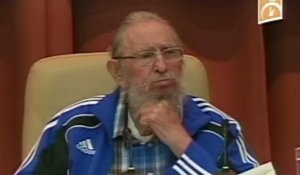 Fidel Castro : "C'est peut-être la dernière fois que je vous parle"