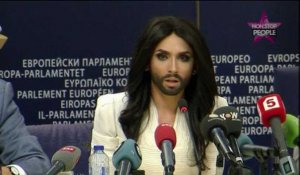 Conchita Wurst star du Parlement européen (vidéo)