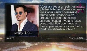 Johnny Depp n'en a "rien à foutre" des critiques