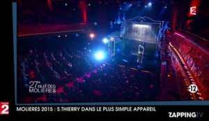 Molières 2015 : Sébastien Thierry totalement nu devant Fleur Pellerin en plein direct sur France 2 !
