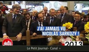 Nicolas Sarkozy répond à une blague de François Hollande