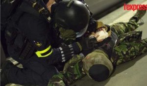 Paris: simulation d'une attaque terroriste à la gare Montparnasse