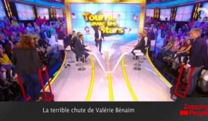 Zapping TV : TPMP, La chute violente de Valérie Benaïm !