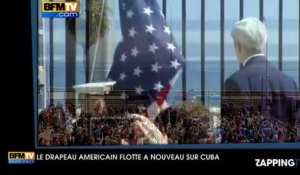 Cuba : Le drapeau des Etats-Unis flotte à nouveau sur La Havane