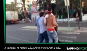 Gonzalo Higuain prêt à se battre à la sortie d'une boite de nuit à Ibiza !