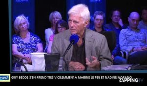 Guy Bedos s'en prend très violemment à Marine Le Pen et Nadine Morano "Je me demande pourquoi elles sont nées"