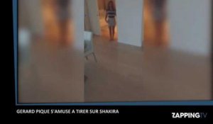 Shakira : Gérard Piqué s'amuse à lui tirer dessus !