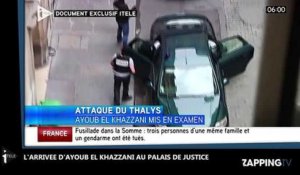 Thalys : Les premières images d'Ayoub El Khazzani menotté et pieds nus !