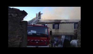 Incendie à Saint-Jouin-de-Marnes