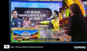 TPMS : Estelle Denis se moque des joueurs de l'équipe de France de football (Vidéo)