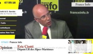 Eric Ciotti : « Je demande au ministre de l'Intérieur de déposer plainte contre la CGT »