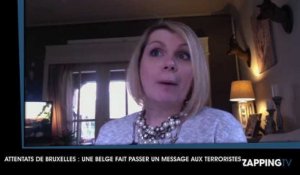 Attentats de Bruxelles : Une Belge fait passer un message aux terroristes (Vidéo)