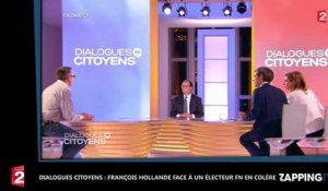 Dialogues Citoyens : François Hollande face à un électeur FN en colère