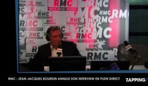 Jean-Jacques Bourdin furieux du retard d'Henri Guaino, il annule son interview sur RMC (Vidéo)