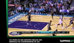 Les Spurs de San Antonio marquent après une chorégraphie de jeu magique (vidéo)