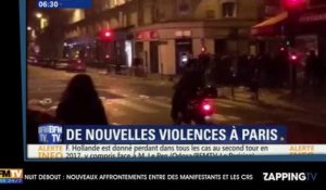 Nuit Debout : Nouveaux affrontements violents entre les casseurs et la police (Vidéo)