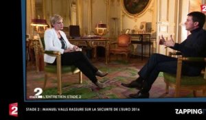 Stade 2 - Euro 2016 : Manuel Valls rassure sur les mesures de sécurité des fan-zones (Vidéo)