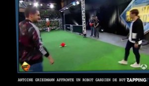 Antoine Griezmann affronte un robot gardien de but (vidéo)