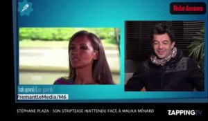 Stéphane Plaza : son striptease inattendu face à Malika Ménard ! (Vidéo)
