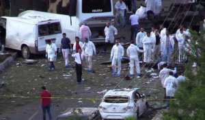 Attentat en Turquie: 3 morts et 42 blessés à Diyarbakir