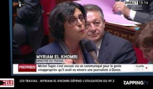 Loi Travail : Myriam El Khomri énervée à l'Assemblée nationale, elle tacle les députés (Vidéo)