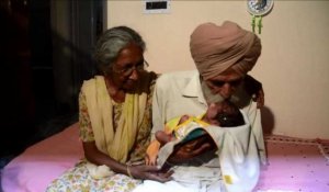 Inde: une femme de 70 ans donne naissance à son premier enfant