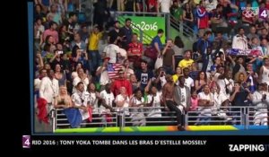 JO 2016 - Boxe : Tony Yoka fête sa médaille d'or dans les bras de sa compagne Estelle Mossely (Vidéo)