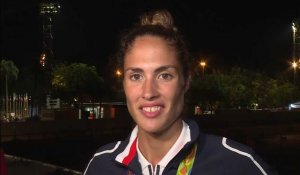JO 2016 - Pentathlon moderne: réactions de Élodie Clouvel sur sa médaille d'argent