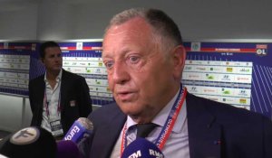 Ligue 1 - Lyon: Interview d'après match de Jean-Michel Aulas