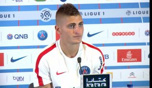 Ligue 1 ASM-PSG: conférence d'avant match de Marco Verratti