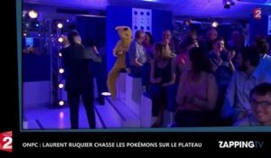 ONPC - Pokémon Go : Laurent Ruquier chasse un pikachu dans le public (Vidéo)