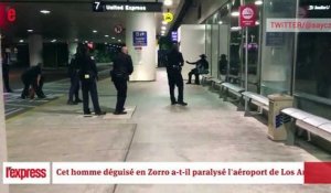 Los Angeles: un homme déguisé en Zorro interpellé à l'aéroport