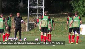 L'avis des Diables Rouges sur l'arrivée de Thierry Henry