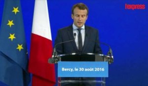 Bilan, projet, Hollande: ce qu'il faut retenir du discours d'Emmanuel Macron après sa démission