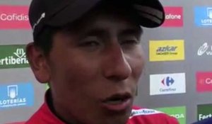 La Vuelta 2016 - Nairo Quintana : "On peut se réjouir de la stratégie de Contador qui a permis de lâcher Froome"