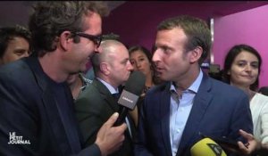 "J'ai reconnu que j'avais de l'ambition" Emmanuel Macron à Cyrille Eldin